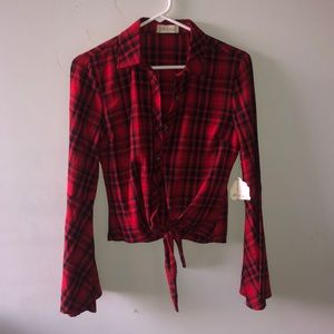 Cropped Flannel